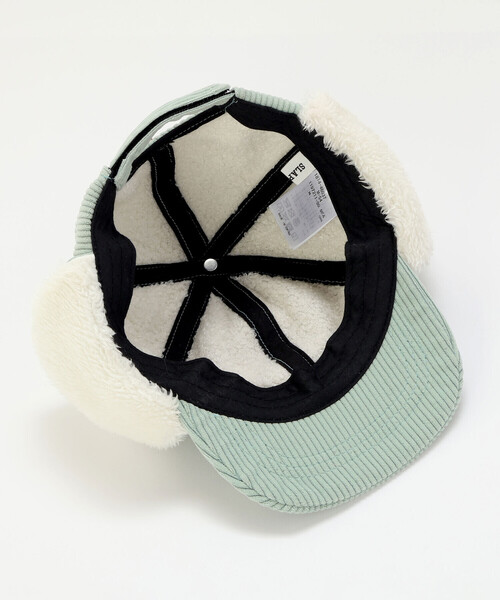 SLAP SLIP（スラップスリップ）の「ツンツントサカ恐竜フライトキャップ(52~54cm)（キャップ・キッズ・ネイビー/グリーン・S/M）」の9枚目の写真