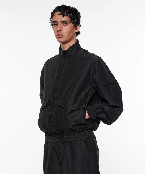 【MARKAWARE/マーカウェア】ウールフライトジャケット markaware/marka】ウールシルク高密度タイプライター / フライト