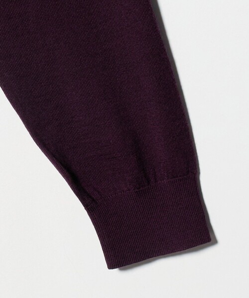 6(ロク)の「<6(ROKU)>ウール クロップド カーディガン(カーディガン/ボレロ・レディース・グレー系/ワイン・FREE)」の10枚目の写真