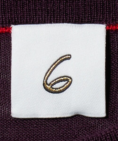 6(ロク)の「<6(ROKU)>ウール クロップド カーディガン(カーディガン/ボレロ・レディース・グレー系/ワイン・FREE)」の4枚目の写真