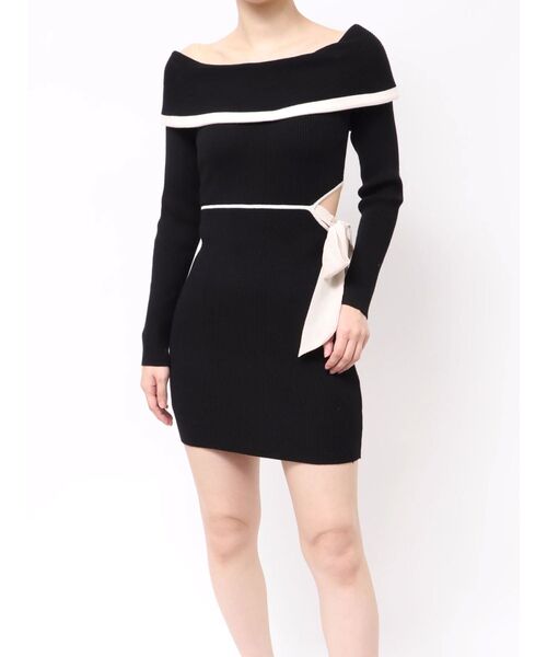 セール】リボンミニニットワンピース（ワンピース）｜RESEXXY