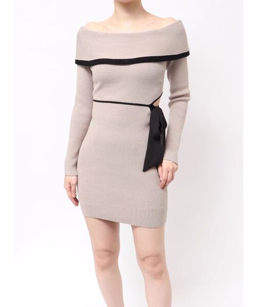 セール】リボンミニニットワンピース（ワンピース）｜RESEXXY