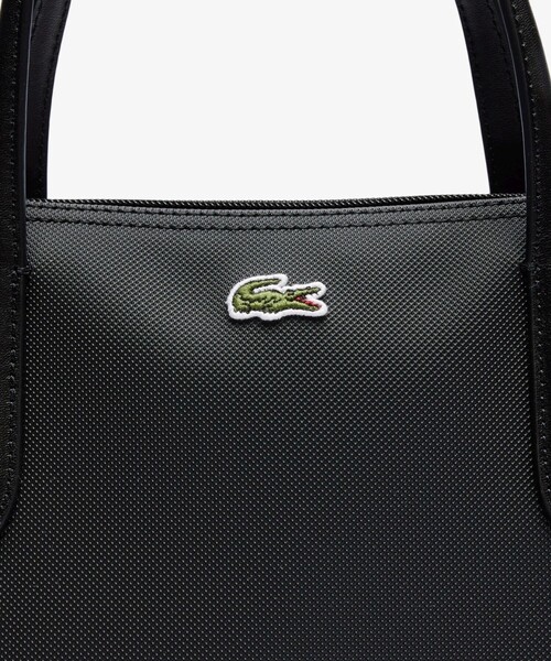 LACOSTE(ラコステ)の「L.12.12 CONCEPT スモールサイズストラップトートバッグ(トートバッグ・レディース・ブラック・FREE)」の6枚目の写真