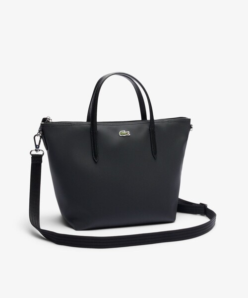 LACOSTE(ラコステ)の「L.12.12 CONCEPT スモールサイズストラップトートバッグ(トートバッグ・レディース・ブラック・FREE)」の8枚目の写真