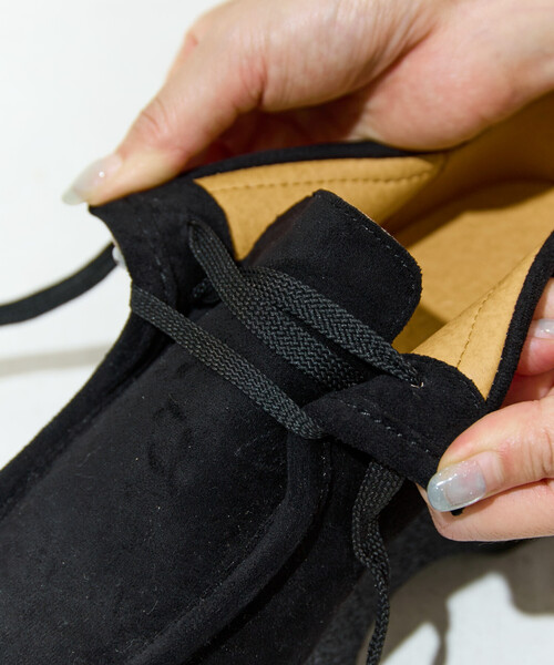 FREAK'S STORE（フリークスストア）の「限定展開　厚底 スウェード モカシン（モカシン/デッキシューズ・レディース・ブラック/ベージュ/ブラウン・36/37/38）」の16枚目の写真