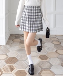 clear | 【長さが選べる】ツイードミニスカート(セット可)[大人 フェミニン 上品]≪AW新作≫(スカート)