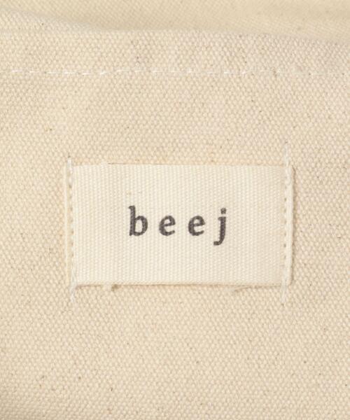 beej（ビージ）の「beej　dolly emb totebag（トートバッグ・レディース・ベージュ/ブラウン・FREE）」の7枚目の写真
