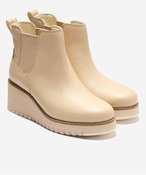 COLE HAAN（コールハーン）の「ゼログランド シティ ウェッジ ブーツ ウォータープルーフ womens（ブーツ・レディース・ブラウン・5.5/6/6.5/7/7.5/8/8.5/5）」の2枚目の写真