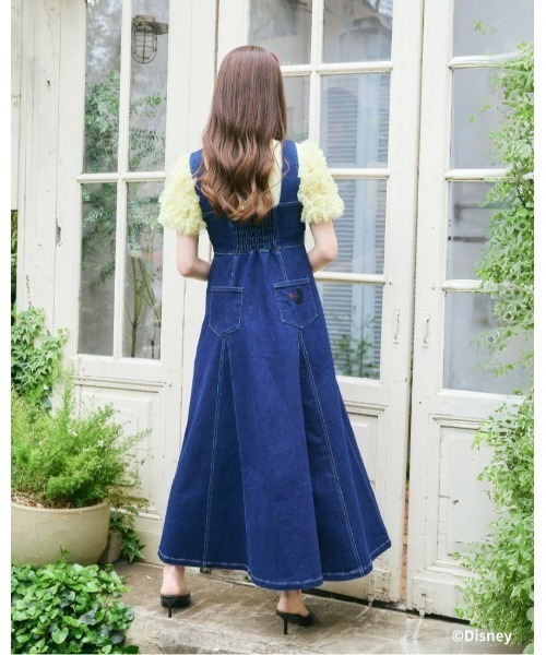 Snow White and Seven Dwarfs / Denim Bustier Dress（ワンピース