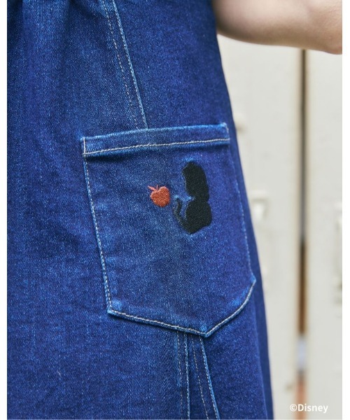 LANTINAM(ランティナム)の「Snow White and Seven Dwarfs / Denim Bustier Dress(ワンピース・レディース・ネイビー・MEDIUM/SMALL)」の17枚目の写真