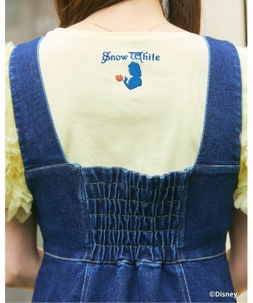 LANTINAM(ランティナム)の「Snow White and Seven Dwarfs / Denim Bustier Dress(ワンピース・レディース・ネイビー・MEDIUM/SMALL)」の18枚目の写真