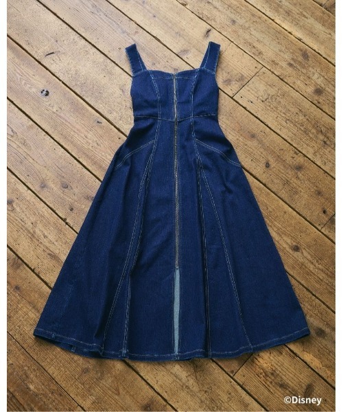 LANTINAM(ランティナム)の「Snow White and Seven Dwarfs / Denim Bustier Dress(ワンピース・レディース・ネイビー・MEDIUM/SMALL)」の19枚目の写真