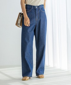 ＜ASTRAET＞CO タック ワイド デニムパンツ ASTRAET＞CO タック ワイド デニムパンツ（デニムパンツ）｜ASTRAET