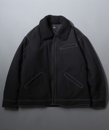 SITRY（シトリー）の「SITRY Boa and Corduroy Collar Duck Jacket/別注 2WAY 衿ボア 衿コーデュロイ 脱着 オーバーサイズ ダックジャケット デトロイトジャケット ブルゾン（ブルゾン）」