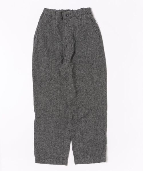 BY THE BAY(バイザベイ)の「【UNFRM OUTDOOR STANDARD:ユニフォームアウトドアスタンダード】BRITISH VINTAGE TWEED WIDE PANTS/ツイードワイドパンツ(その他パンツ・レディース・ヘザーグレー/ダークブラウン・X-SMALL/SMALL)」の7枚目の写真