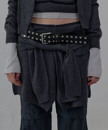 LCDC TM（エルシーディーシーティーエム）の「【Geek Office / ギークオフィス】LCDC TM / TIED DETAIL LAYERED KNIT SKIRT（スカート）」