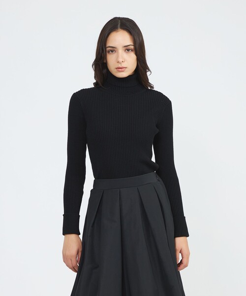 EPOCA STORIA】リブタートルニット《WEB＆EPOCA THE SHOP店舗限定