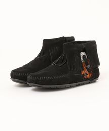 Minnetonka（ミネトンカ）の「【RES】【ミネトンカ MINNETONKA】CONCHO FEATHER SIDE ZIP BOOT（ブーツ）」