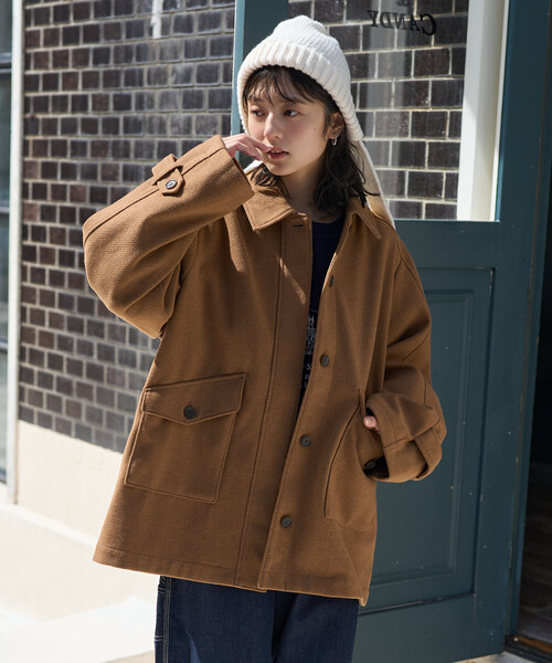 限定展開 ウーリーシャツジャケット（ブルゾン）｜FREAK'S STORE