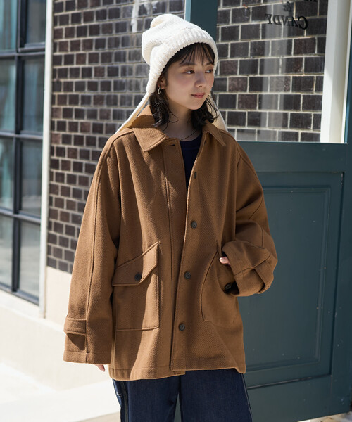 限定展開 ウーリーシャツジャケット（ブルゾン）｜FREAK'S STORE