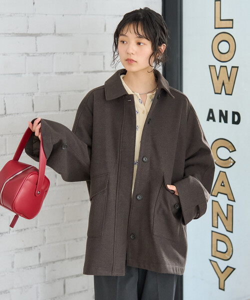 セール】限定展開 ウーリーシャツジャケット（ブルゾン）｜FREAK'S