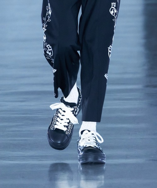 SHINYAKOZUKA(シンヤコヅカ)の「PICTURESQUE ANTIQUE SNEAKER WITH CONVERSE(ISSUE7)(スニーカー・メンズ・ブラック・25.5/26.5/27.5)」の11枚目の写真