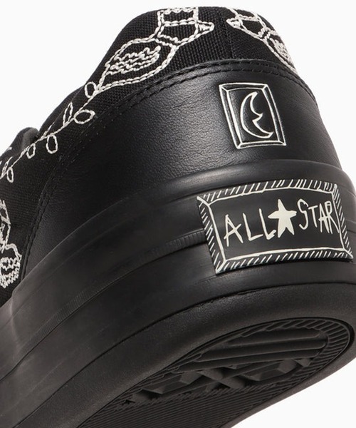 SHINYAKOZUKA(シンヤコヅカ)の「PICTURESQUE ANTIQUE SNEAKER WITH CONVERSE(ISSUE7)(スニーカー・メンズ・ブラック・25.5/26.5/27.5)」の6枚目の写真