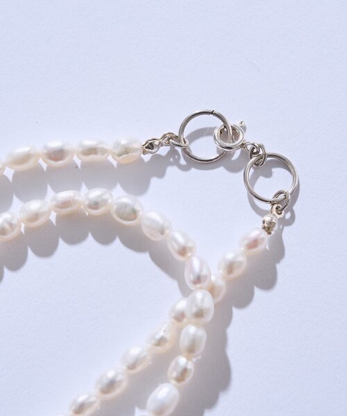 RIVE DROITE(リヴドロワ)の「【アレンジ自在】120cmパール×SV925ネックレス(ネックレス・レディース・シルバー系その他4・FREE)」の9枚目の写真