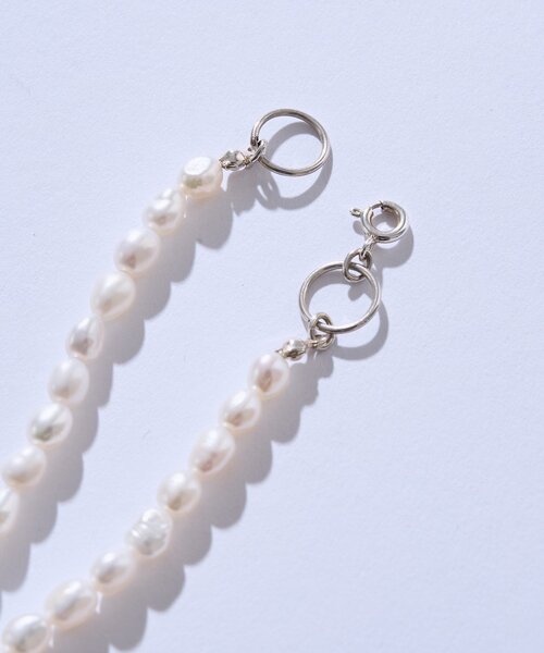 RIVE DROITE(リヴドロワ)の「【アレンジ自在】120cmパール×SV925ネックレス(ネックレス・レディース・シルバー系その他4・FREE)」の10枚目の写真