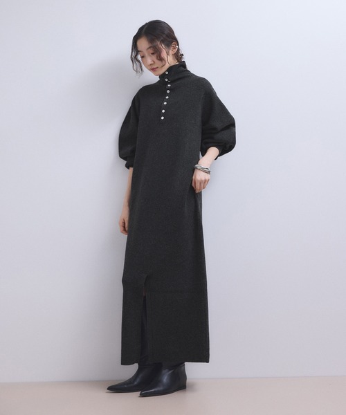 WEB限定】2WAYニットポロワンピース（ワンピース）｜ADAM ET ROPE