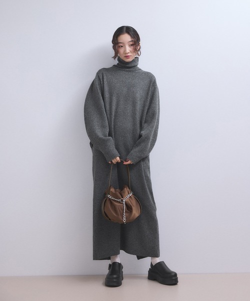 WEB限定】2WAYニットポロワンピース（ワンピース）｜ADAM ET ROPE