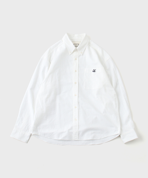 IKE BEHAR（アイクベーハー）の「IKE BEHAR / アイクベーハー BD OXFORD（シャツ/ブラウス・メンズ・イエロー/ピンク/ホワイト・LARGE/MEDIUM）」の2枚目の写真