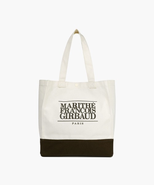 MARITHE + FRANCOIS GIRBAUD(マリテフランソワジルボー)の「CLASSIC LOGO BIG SHOPPER BAG(トートバッグ・レディース・Navy/ナチュラル/ライトブルー・フリー)」の13枚目の写真