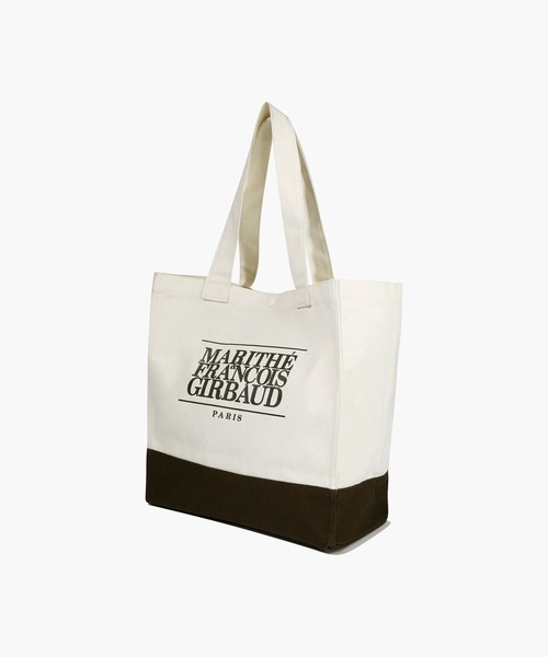 MARITHE + FRANCOIS GIRBAUD(マリテフランソワジルボー)の「CLASSIC LOGO BIG SHOPPER BAG(トートバッグ・レディース・Navy/ナチュラル/ライトブルー・フリー)」の14枚目の写真
