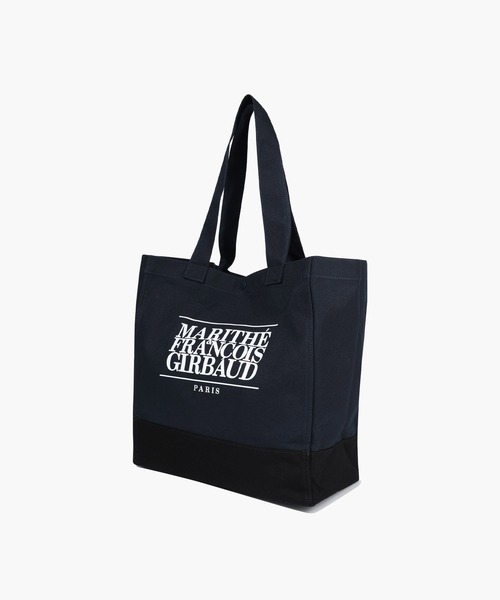 MARITHE + FRANCOIS GIRBAUD(マリテフランソワジルボー)の「CLASSIC LOGO BIG SHOPPER BAG(トートバッグ・レディース・Navy/ナチュラル/ライトブルー・フリー)」の5枚目の写真