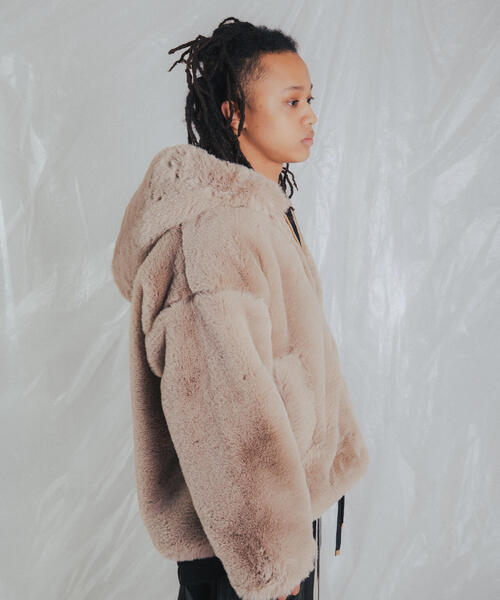 FR(13)NDS（フレンズ）の「FR(13)NDS /フレンズ/FAKE FUR HOOD BZ（ブルゾン・メンズ・ブラック/グレー・M/L）」の20枚目の写真