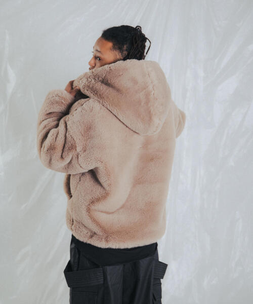 FR(13)NDS（フレンズ）の「FR(13)NDS /フレンズ/FAKE FUR HOOD BZ（ブルゾン・メンズ・ブラック/グレー・M/L）」の21枚目の写真