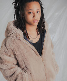 FR(13)NDS（フレンズ）の「FR(13)NDS /フレンズ/FAKE FUR HOOD BZ（ブルゾン）」