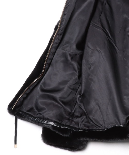 FR(13)NDS（フレンズ）の「FR(13)NDS /フレンズ/FAKE FUR HOOD BZ（ブルゾン・メンズ・ブラック/グレー・M/L）」の3枚目の写真