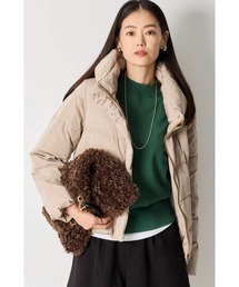 M.deux（エムドゥ）の「ピーチスキンショートダウン（ダウンジャケット/コート）」