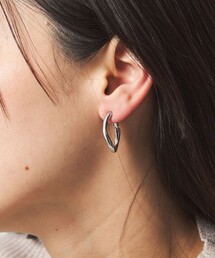 green label relaxing | ドロップフープ ウェーブ イヤリング(イヤリング)