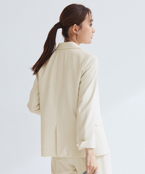 size SHORTあり］パウドレ ダブル ジャケット ウォッシャブル