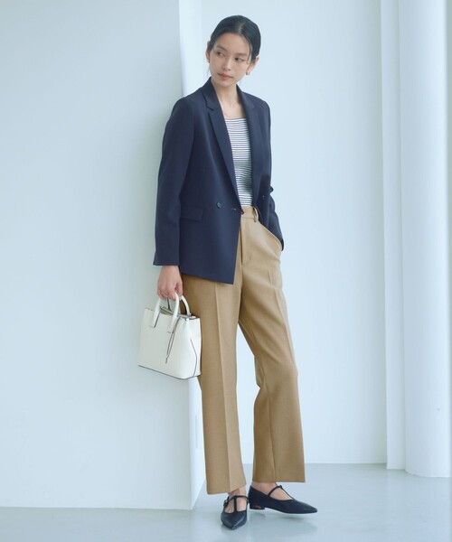 size SHORTあり］パウドレ ダブル ジャケット ウォッシャブル