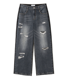 Millo Archive（ミロ アーカイブ）の「Complete Damage Pants [Deep Blue]（デニムパンツ）」