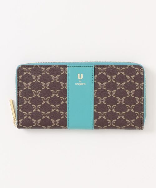 U by ungaro(ユーバイウンガロ） ミレーユ ラウンドファスナー長財布