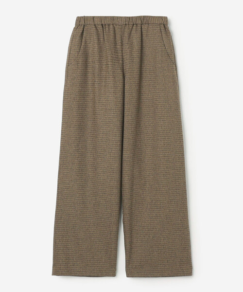 Morris & Sons(モリスアンドサンズ)の「MORRIS & SONS | ガンクラブチェック ワイドイージーパンツ WOMEN(その他パンツ・レディース・グレー/ベージュ・0/1)」の8枚目の写真