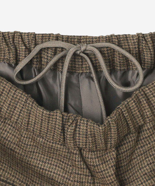 Morris & Sons(モリスアンドサンズ)の「MORRIS & SONS | ガンクラブチェック ワイドイージーパンツ WOMEN(その他パンツ・レディース・グレー/ベージュ・0/1)」の12枚目の写真