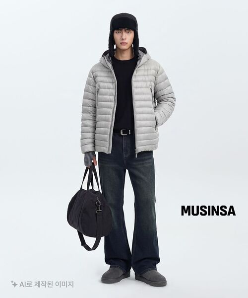 MUSINSA STANDARD（ムシンサスタンダード）の「ウィンター パグ ショートブーツ [グレー]（ブーツ・レディース・その他・23cm/24cm/25cm/26cm/27cm/28cm）」の8枚目の写真