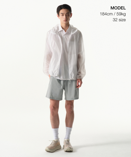 MUSINSA STANDARD（ムシンサスタンダード）の「[シティレジャー] バンディングショーツ [クラウディブルー]（その他パンツ・メンズ・その他・42/32/33/34/36/38/40/26/27/28/29/30/31）」の2枚目の写真