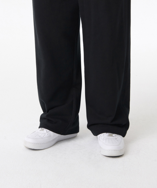 MUSINSA STANDARD（ムシンサスタンダード）の「ワイドバリアブルラウンジスウェットパンツ[ブラック]（スウェットパンツ・メンズ・その他・SMALL/MEDIUM/LARGE/X-LARGE/XX-LARGE）」の6枚目の写真
